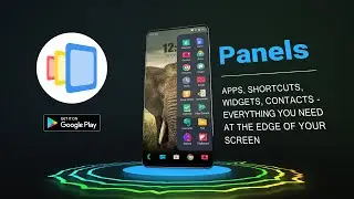 Panels - customizable Android side bar, side launcher