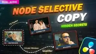 3 Hidden Tricks to Copy Color Nodes FAST in DaVinci Resolve!