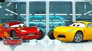 Training with Cruz Ramirez! | "Loosen Those Ancient Joints!" | Pixar Cars