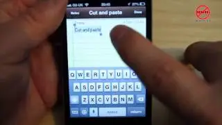 Cut Copy and Paste on an iPhone and iPad