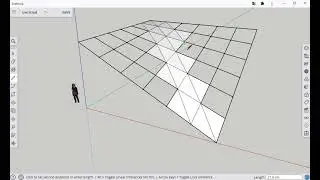 Modeling the surface of a roof in SketchUp Shop (web)