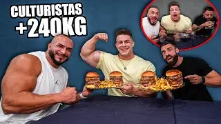 PUEDO COMER MÁS que 2 CULTURISTAS de +240KG en un RETO DE COMIDA *NADIE ESPERABA ESTO...*