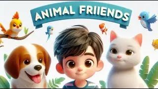 My Pet Family - Fun 3D Animated Animal Song for Kids | Educational & Cute!