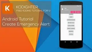 Android Studio Tutorial - Create Emergency Alert