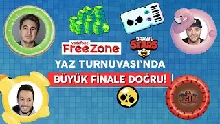 Brawl Pass Plus ödüllü Vodafone FreeZone Brawl Stars Yaz Turnuvası FİNAL GÜNÜ