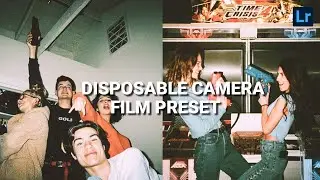 Disposable Camera Film | Instagram feed | lightroom presets