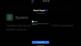 Xiaomi 11i & Hypercharge New Update | Security Update | #xiaomi11i5g #hyperos