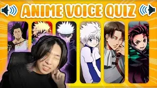 DATTE KIMI YOWAI MO! Guess The Anime Character Voice Challenge 🥵