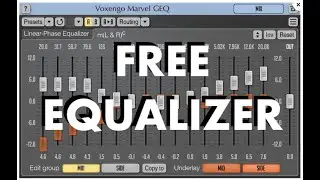 Voxengo Marvel Linear Phase Equalizer - FREE VST/AU Plugin -Quick Test