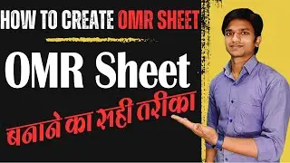 Learn how to create an OMR sheet in minutes #omrsheet #computerwala