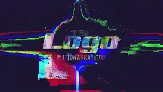 Distortion Glitch Logo Premiere Pro Templates