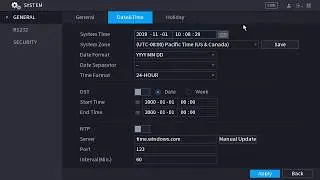 How To Adjust Device Date & Time and Daylight Savings Time at SystemUI - NewGUI