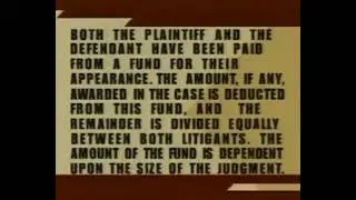 The People's Court Closing From 2001