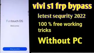 Vivo s1 frp bypass 2022 || vivo s1 pro frp bypass || vivo s1 s1 pro frp bypass without PC