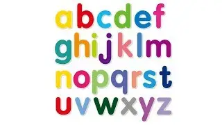 ABCD Small Letters | Learn Lowercase English Alphabet for Kids | ABC Song