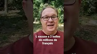 l'excuse à 2 balles de millions de français qui les maintient dans la mouise...