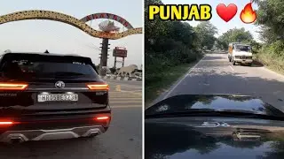 APNI MG HECTOR PE PUNJAB POUCH GYE 😍🔥 DELHI TO PUNJAB || Harman Vlogs