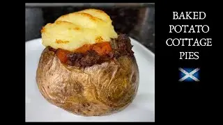 Baked Potato Cottage Pies Recipe  | Ultimate comfort food :)