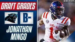 Panthers SELECT Ole Miss WR Jonathan Mingo with the 39th Pick | CBS Sports