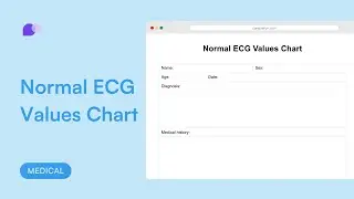 Normal ECG Values Chart