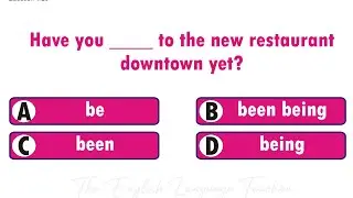 English Grammar Quiz | Test Your English Grammar: BE, BEING or BEEN | Can you Score 20/20?