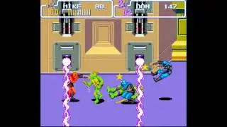 Teenage Mutant Hero Turtles: Turtles in Time - Scene 9 (1992) [SNES]