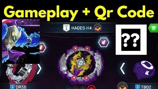 HADES H4 QR CODE BEYBLADE BURST TURBO APP !!