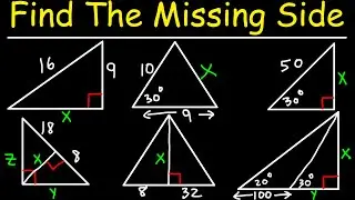 How To Calculate The Missing Side Length of a Triangle