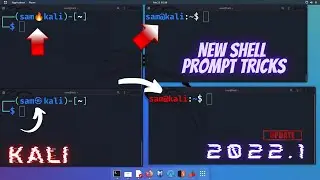 Single/Double line prompt - Kali Linux Tweak 2022 | Shell prompt - What's new |  Kali Terminal Hacks