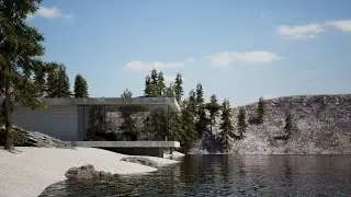 LAKE HOUSE | 3DS MAX Modelling + Twinmotion Render