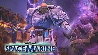 Librarian with Demon Sword in SM??? | Warhammer 40,000: Space Marine (NO HUD)