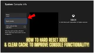 How to Clear Cache and Hard Reset Your Xbox Series X/S