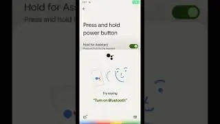 Pixel: Assign Assistant to power button