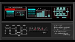 Casio CZ-101 Synthesizer VST Emulation