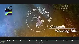 how to create animated cinematic wedding title in LumaFusion tutorial by switch to i