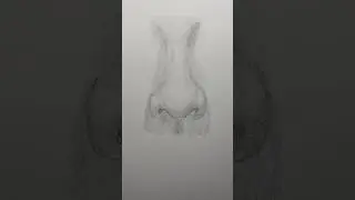 Draw a nose 👃🏽 Easy drawing lesson for beginners on how to draw a nose. 