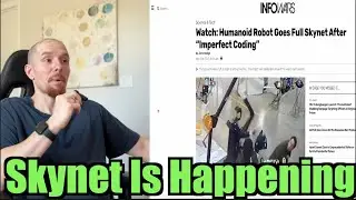 Humanoid Robot Goes Full T9000 With Wrong Input Of Code