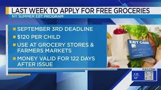 Free groceries for NY families: Last week to apply