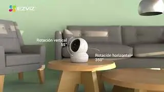 EZVIZ C6N 4MP - Cámara wifi con giro e inclinación inteligente