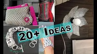 DIY WITH SODA CAN TABS: UPCYCLE TRASH