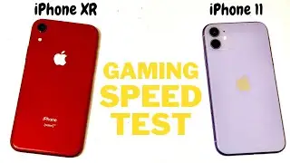 iPhone 11 and iPhone XR high graphics game test and speed test