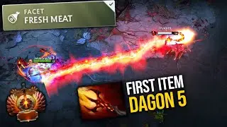 First Item Dagon Pudge🔥🔥🔥One Shot Meta in 7K MMR 30 Kills | Dota 2 Gameplay