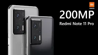 Xiaomi Redmi Note 11 Pro Trailer - 200MP Camera