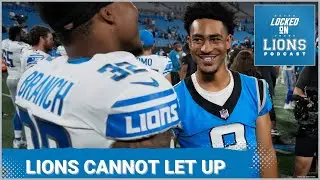 Can the Detroit Lions keep Carolina winless?