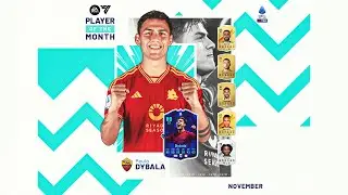 Paulo Dybala | Player of the Month: November 2023 | Serie A 2023/24