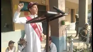 English speech Topic: The role of youth in a society | Mr Abdullah class 6th