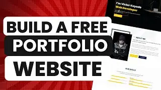 How To Make A Portfolio Website (2024) | WordPress Tutorial For Beginners