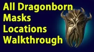 All Dragonborn Dragon Priest Masks Locations walkthrough - DLC - YouTube