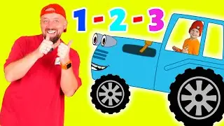 Синий трактор цифры - учим цифры с малышом.