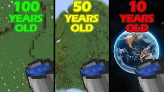 water bucket MLG at different ages